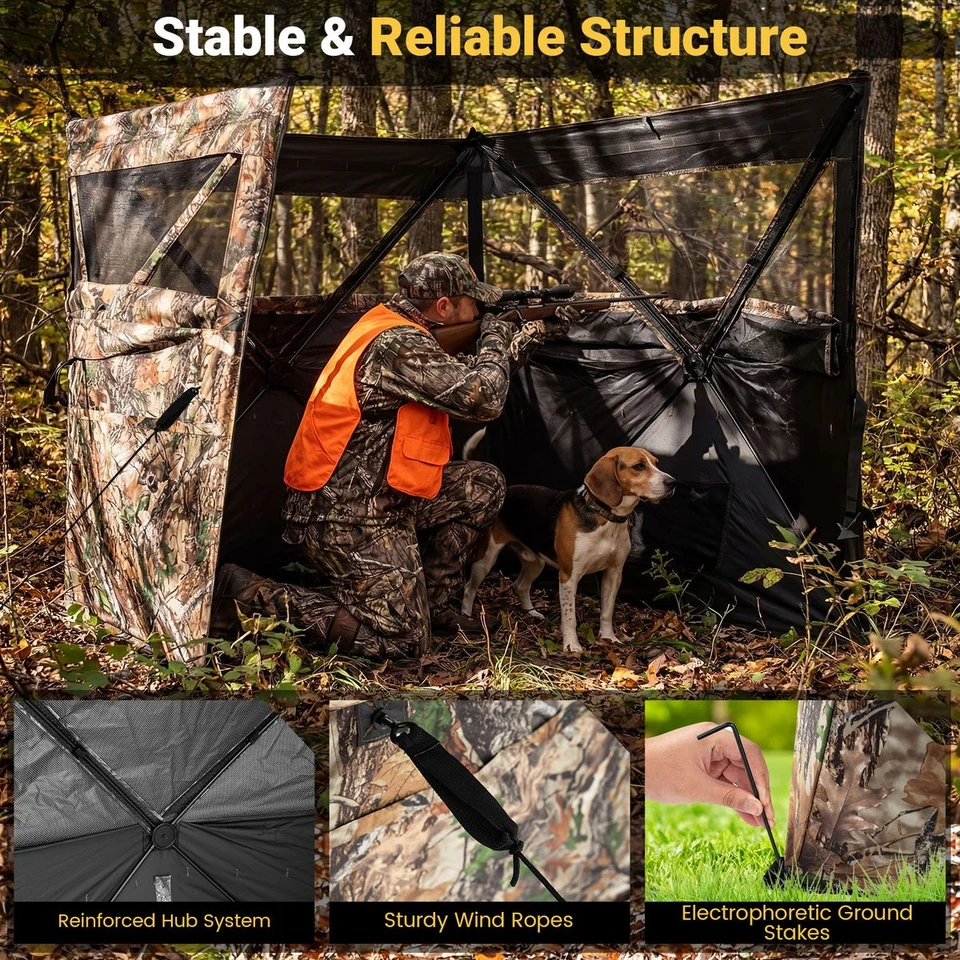 One-Way See-Through Hunting Blind Panel  product image