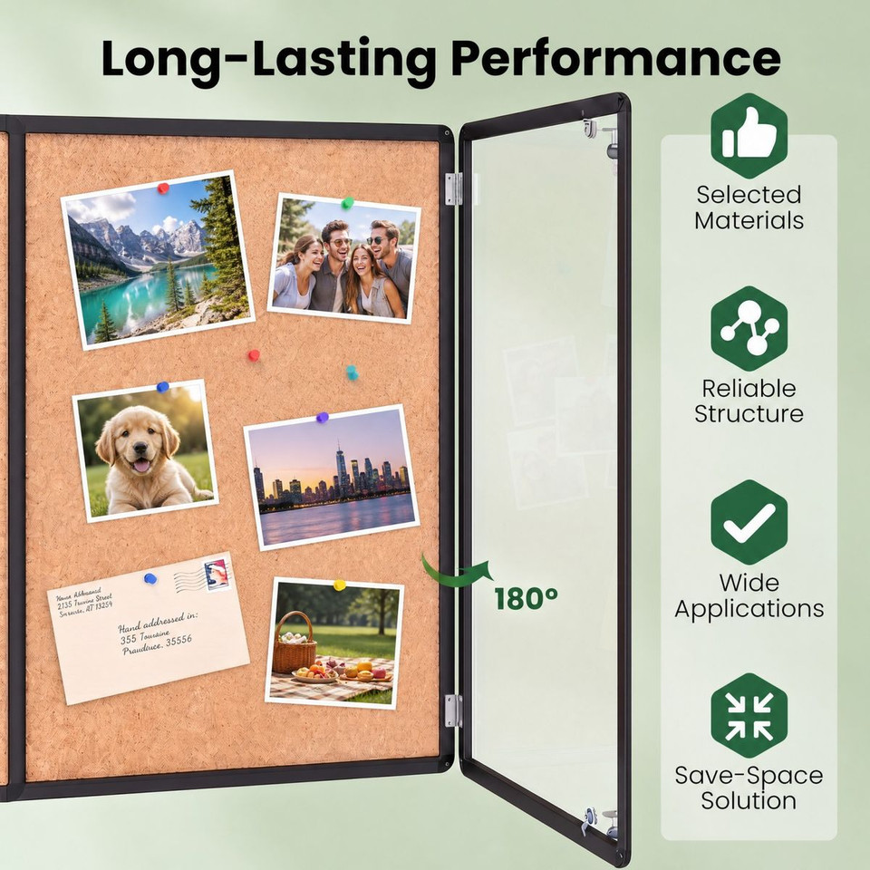 Enclosed Bulletin Board  product image