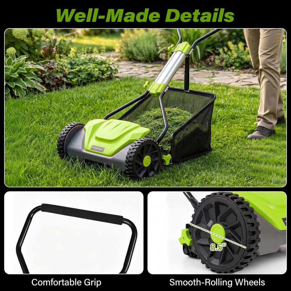 5-Blade Push Reel Lawn Mower product image