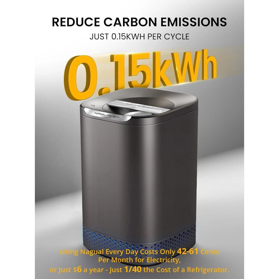 Smart Waste Bin with Single Button Design, 2.5L product image