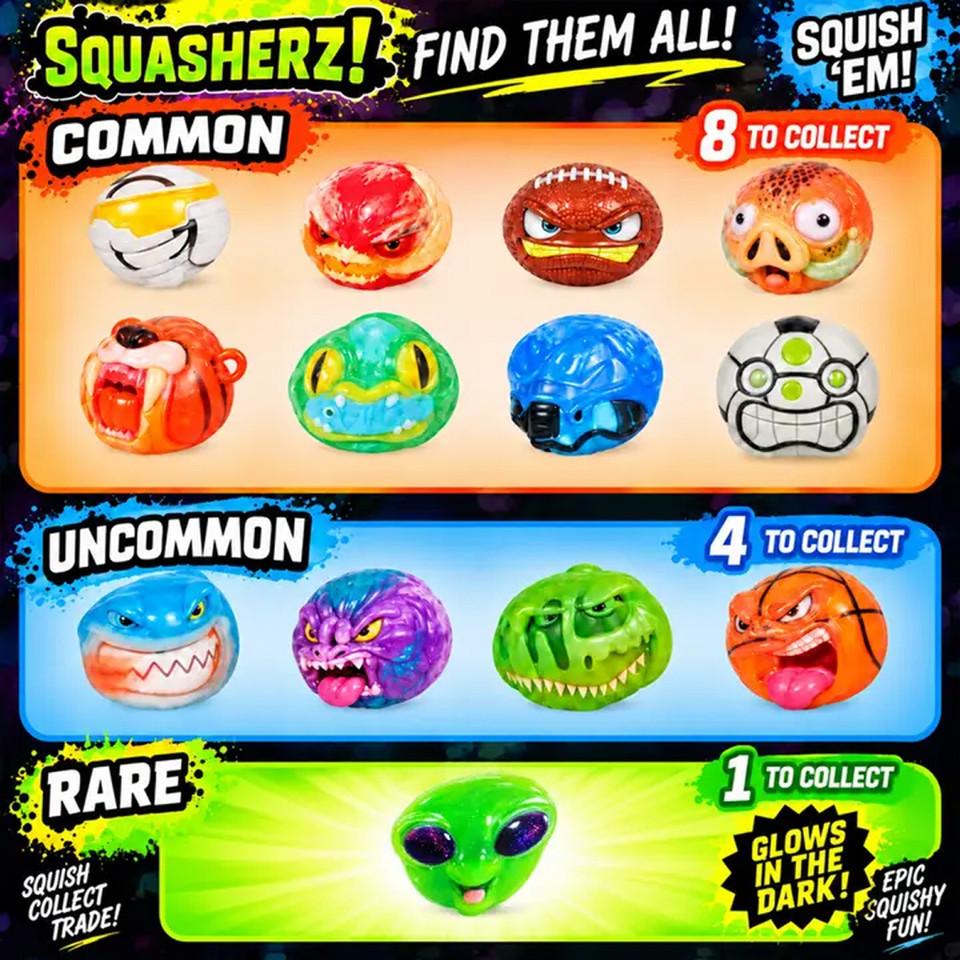 Squasherz Mystery Squeeze Toy (3-Pack) product image