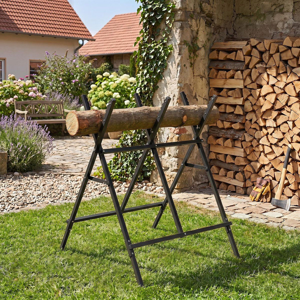 Folding Log Saw Horse  product image