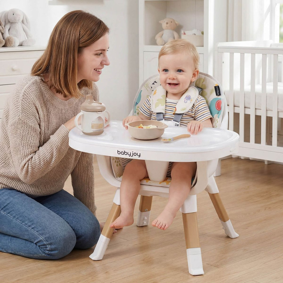 4-in-1 Convertible High Chair for Babies and Toddlers product image