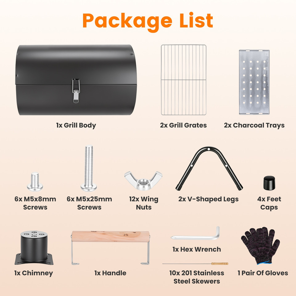 Portable Charcoal BBQ Grill  product image