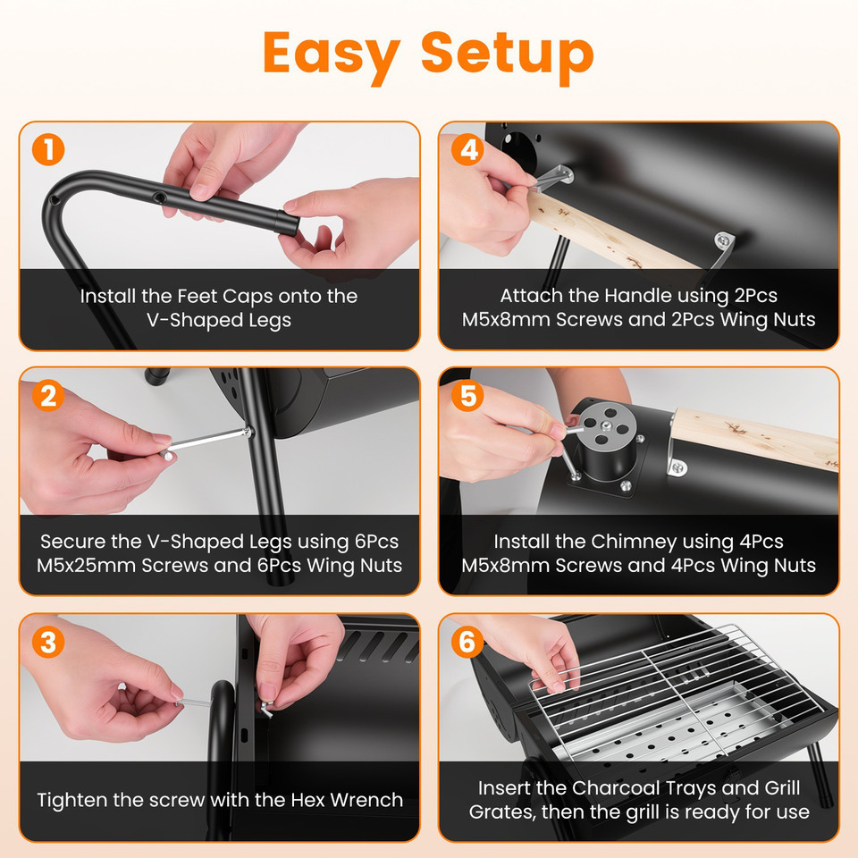 Portable Charcoal BBQ Grill  product image