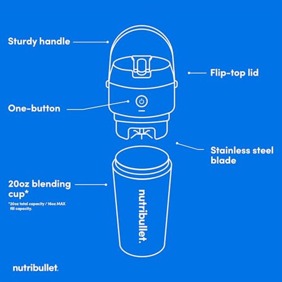 Nutribullet Flip Portable Blender with Tritan Cup product image