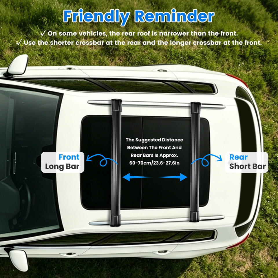 Volkswagen Tiguan 2018-2026, Taos & Atlas 2022-2026 Car Roof Crossbar product image