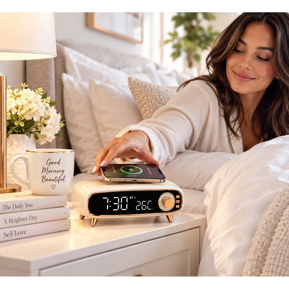   Wireless Charging Alarm Clock  product image