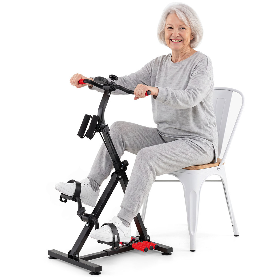 Adjustable LCD Pedal Exercise Bike with Massage product image