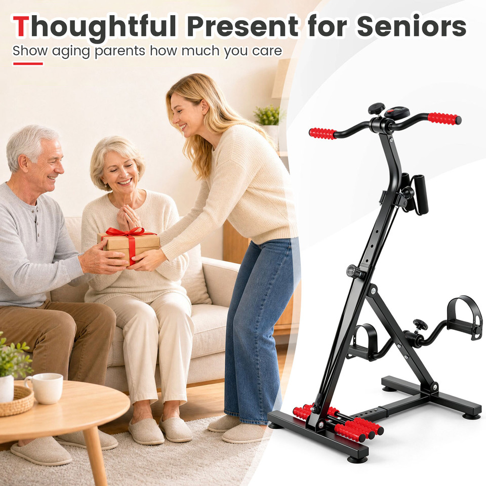 Adjustable LCD Pedal Exercise Bike with Massage product image