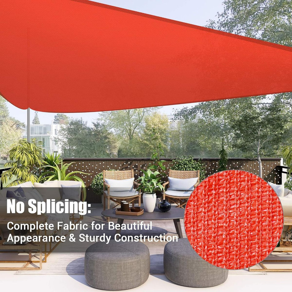 28FT Triangle Sun Shade Sail Canopy product image