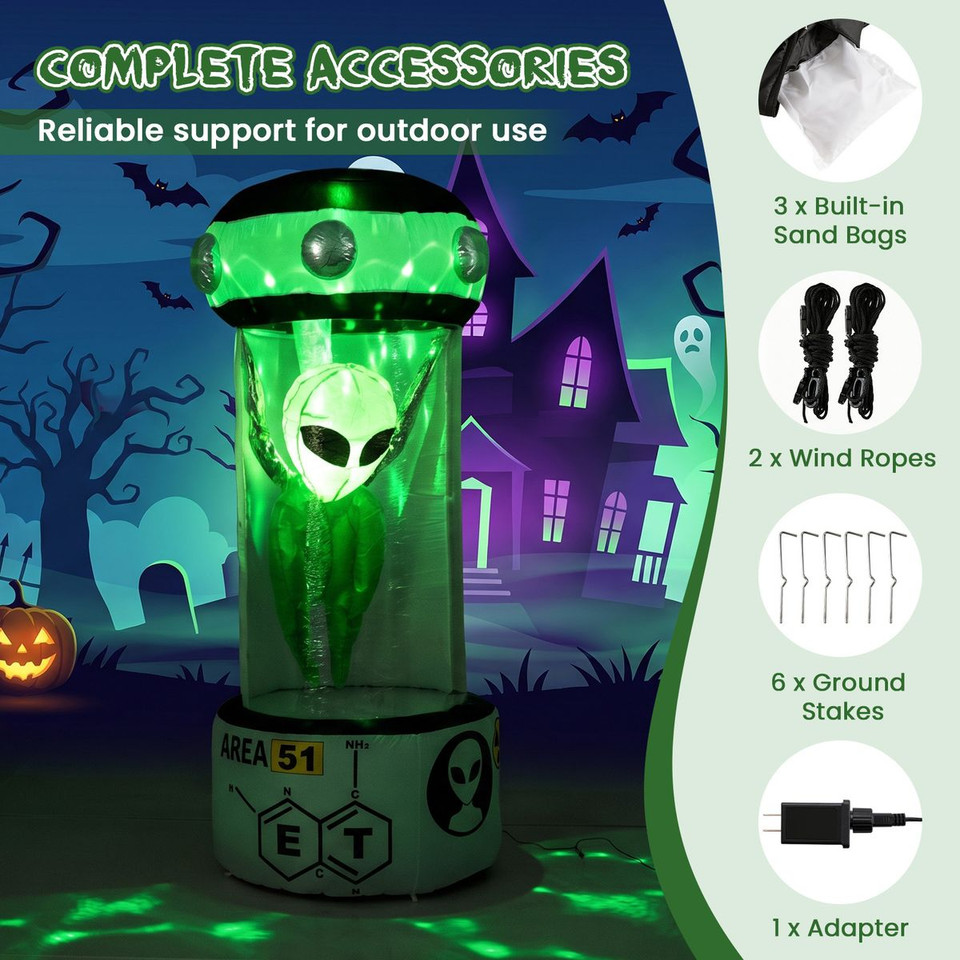 Halloween Blow Up Alien product image