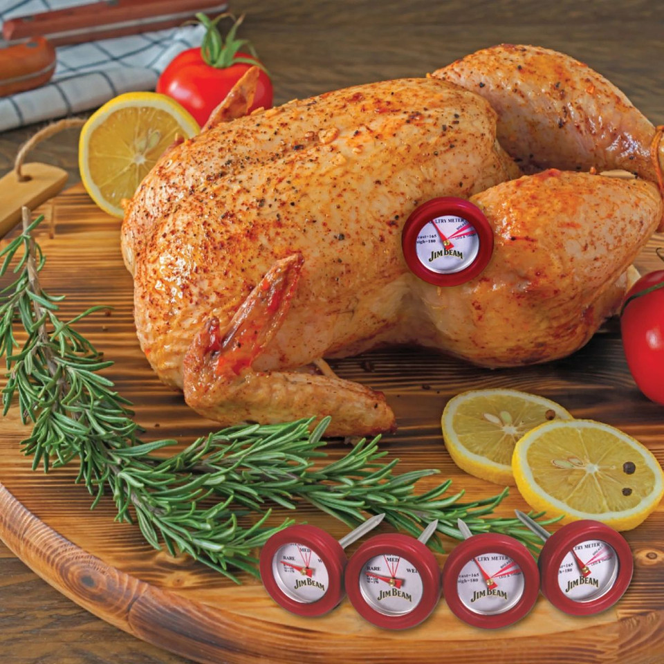 Jim Beam 4-Piece Mini Thermometer Set product image