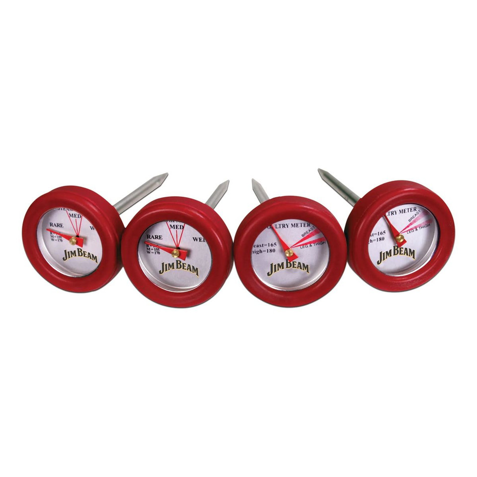 Jim Beam 4-Piece Mini Thermometer Set product image