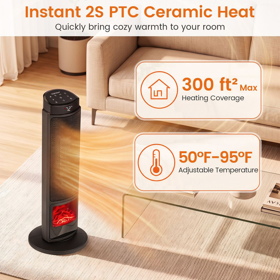 Ceramic Tower Space Heater  product image