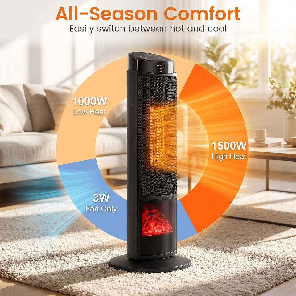 Ceramic Tower Space Heater  product image