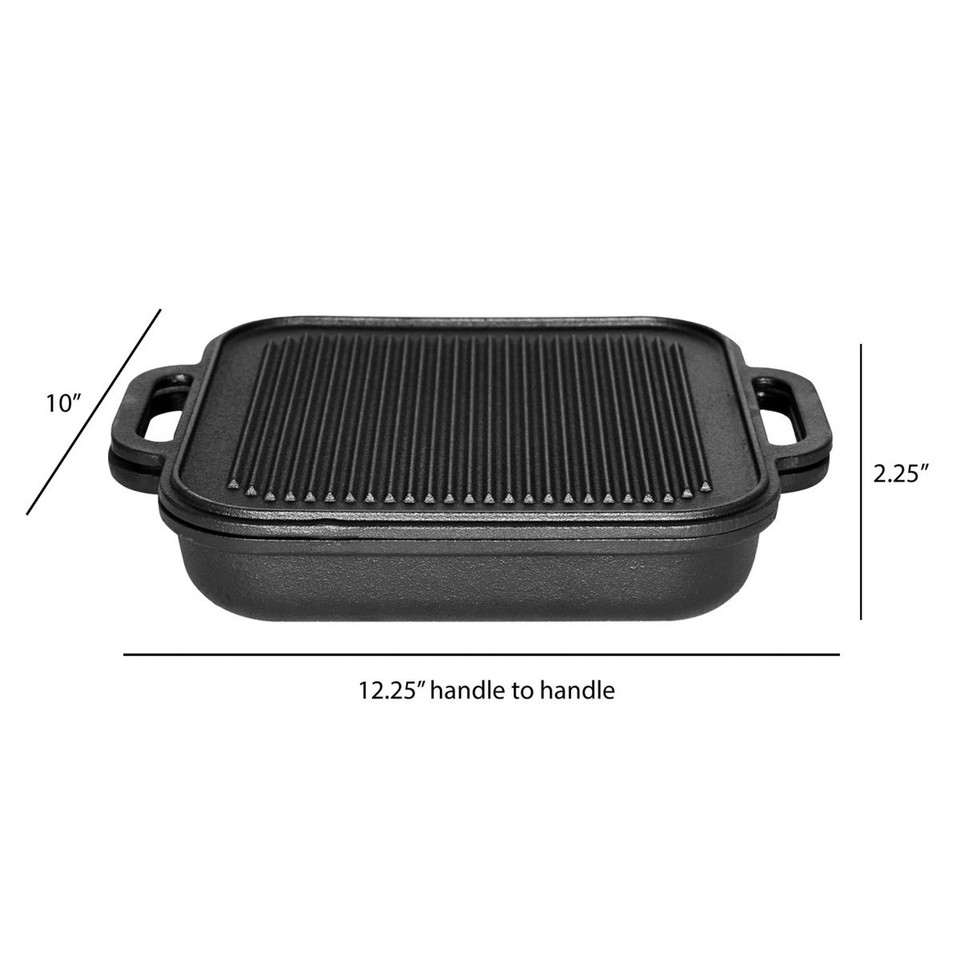 Jim Beam Cast Iron Skillet and Griddle Set product image