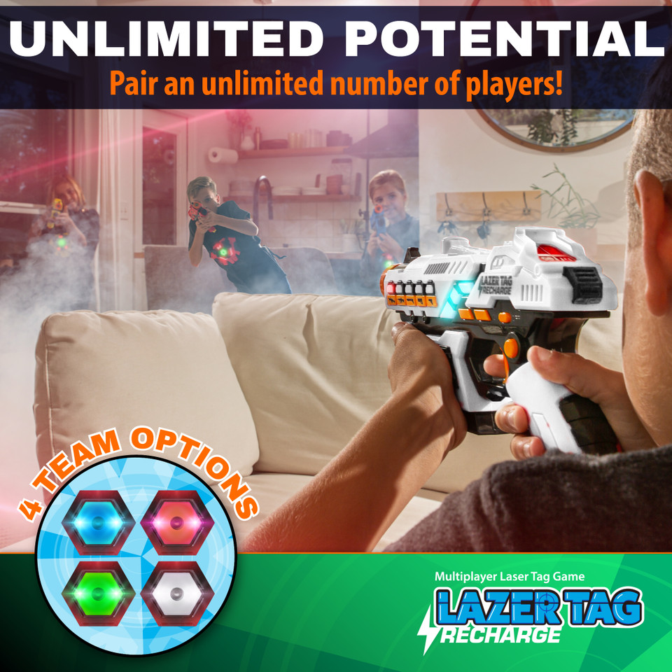 USA Toyz Kids' Laser Tag Toy Gun (2- or 4-Pack) product image