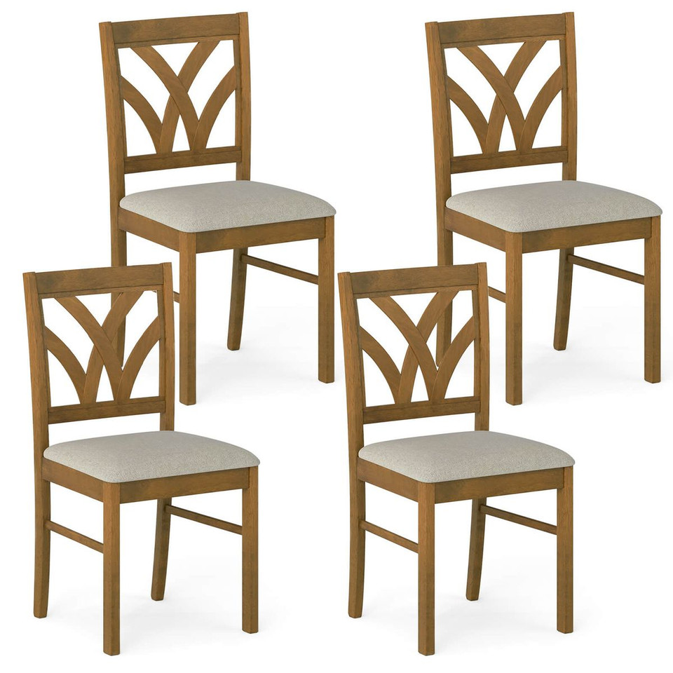 Upholstered Wooden Dining Chairs (Set of 2 or 4)  product image