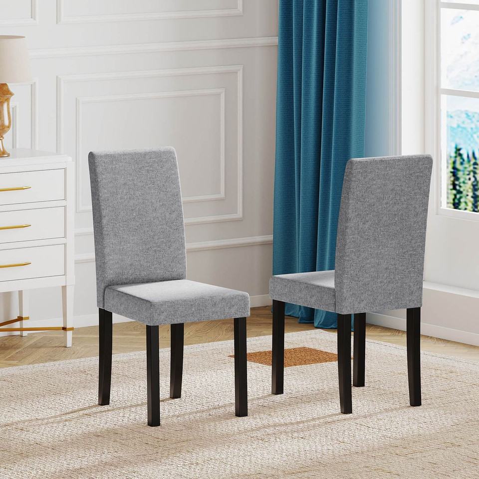 Modern Upholstered Dining Chair with Padded Seat and Backrest (Set of 2 or 4) product image
