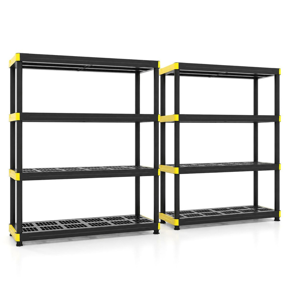 Plastic Storage Shelf with Anti-Tipping Kit (1- or 2-Pack) product image