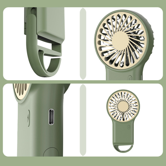 Portable Handheld Fan with Foldable Hook product image