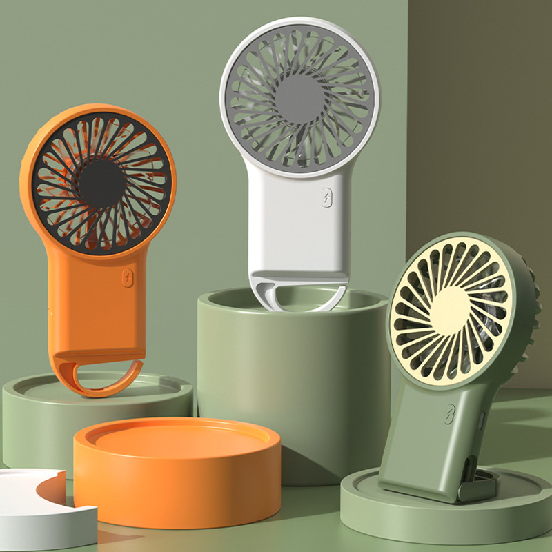 Portable Handheld Fan with Foldable Hook product image