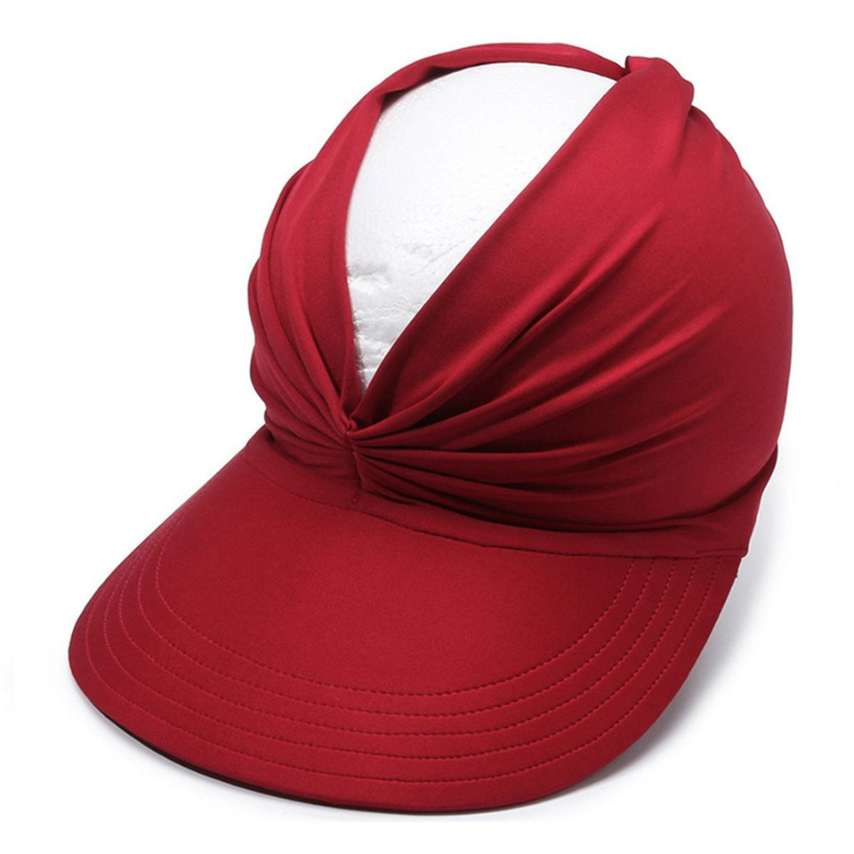 Women's Ponytail Sun Visor Hat product image