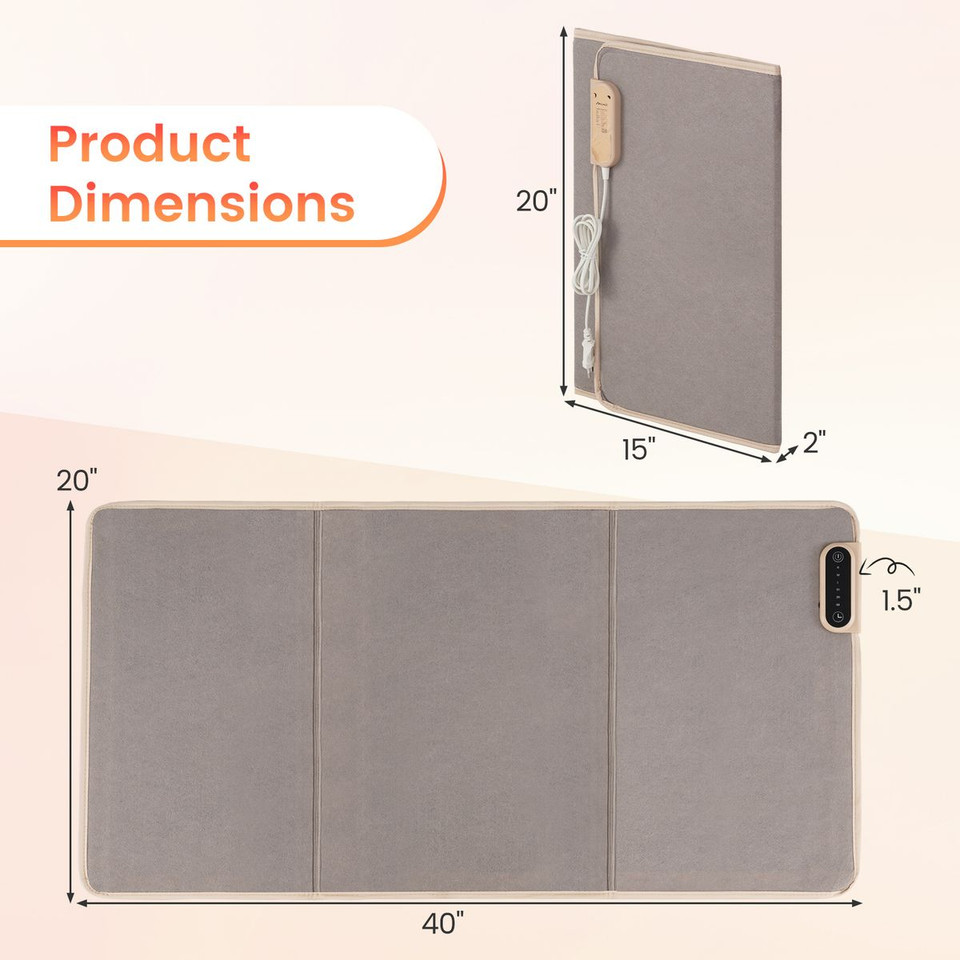 3-Fold Under Desk Space Heater product image