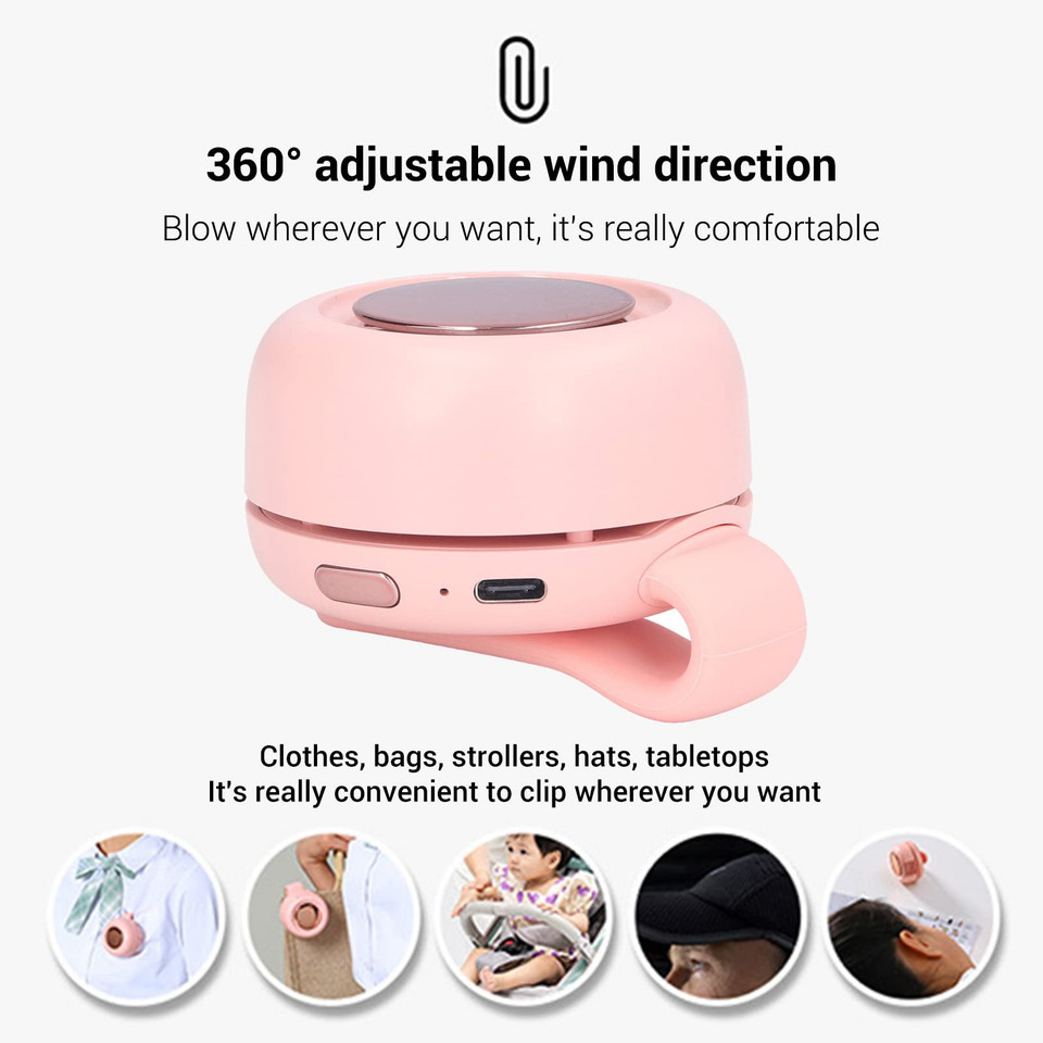 Mini Clip-On Bladeless Fan product image