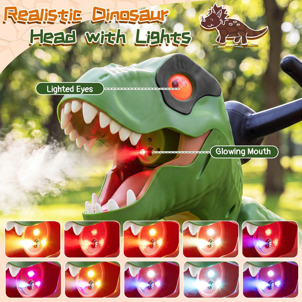 Kids' Dinosaur Drift Tricycle product image