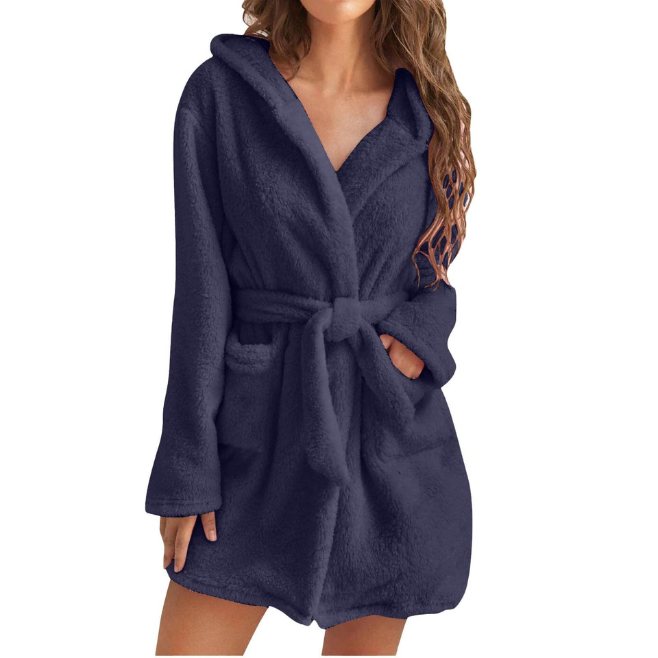 Women's Plush Fleece Robe product image