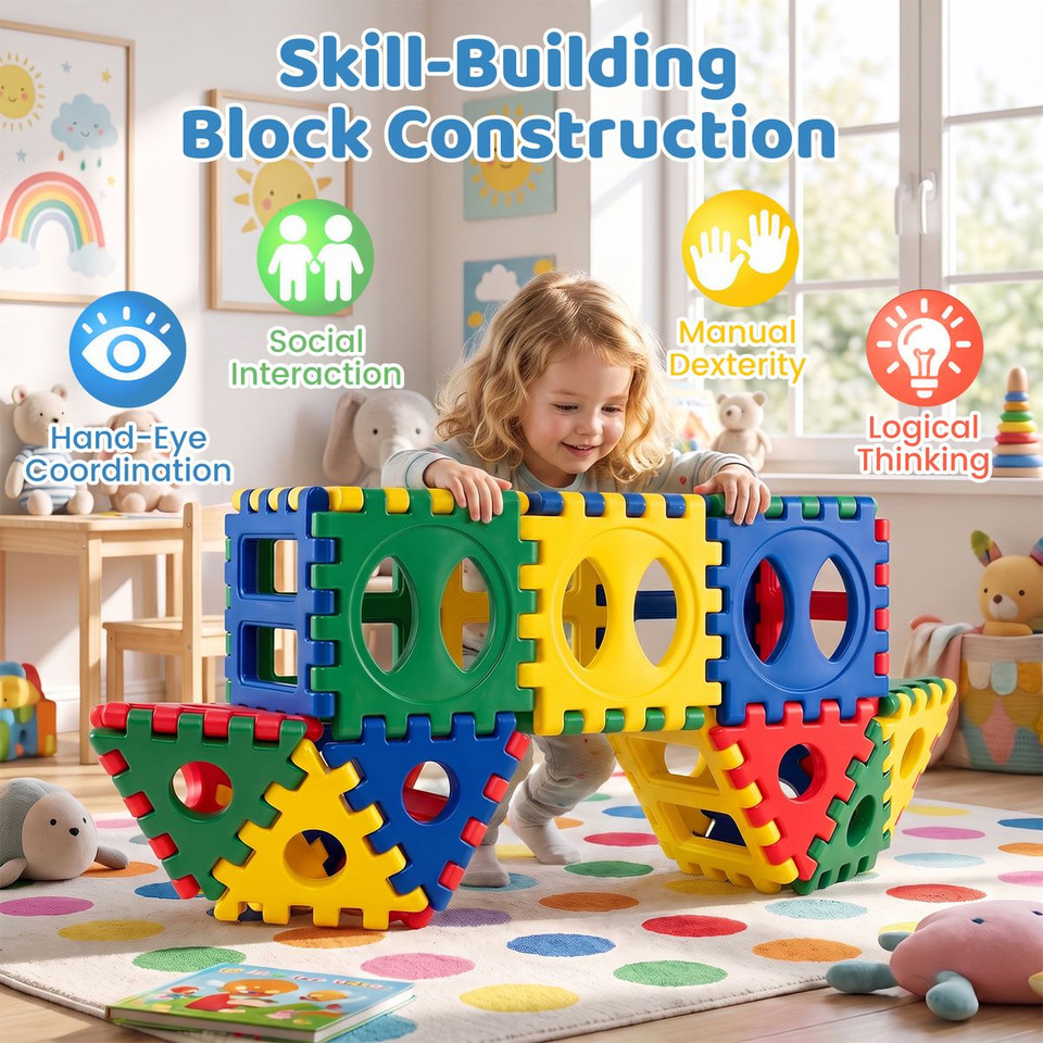 Oversized Waffle Block Set (32 Pieces) product image