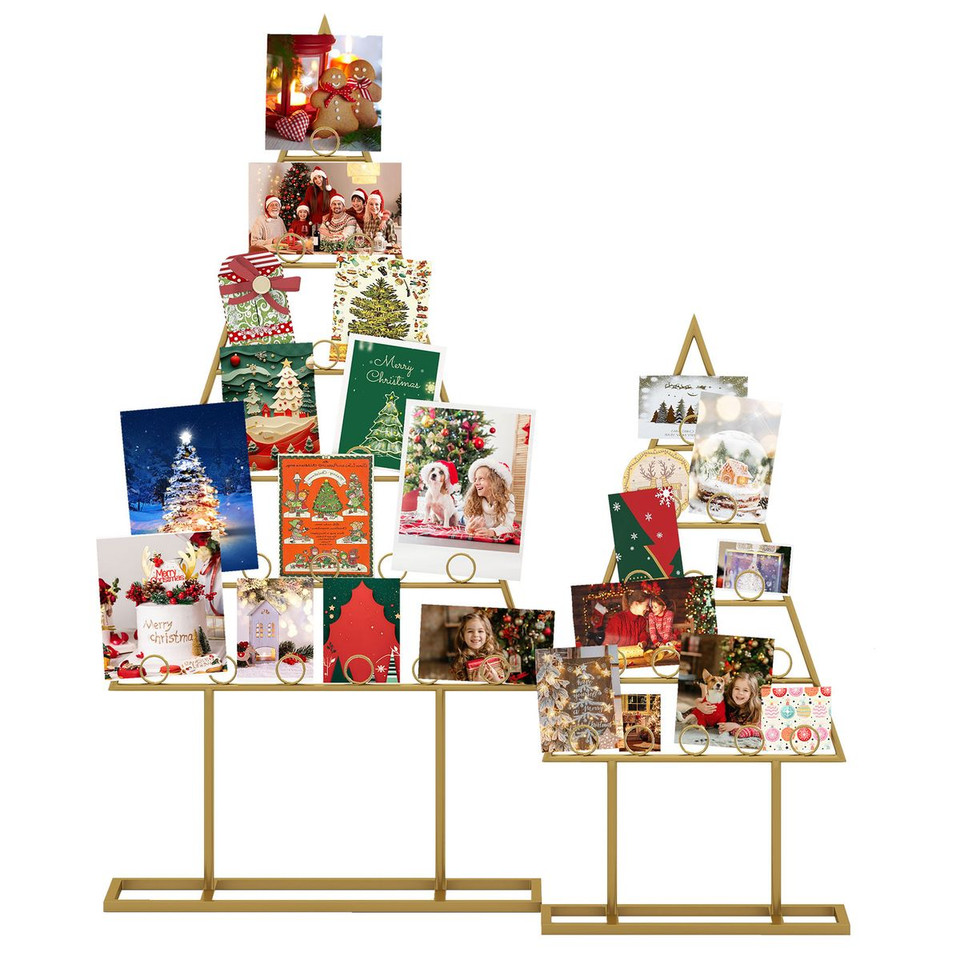 Christmas Tree Card Holders with Clips (Set of 2) product image