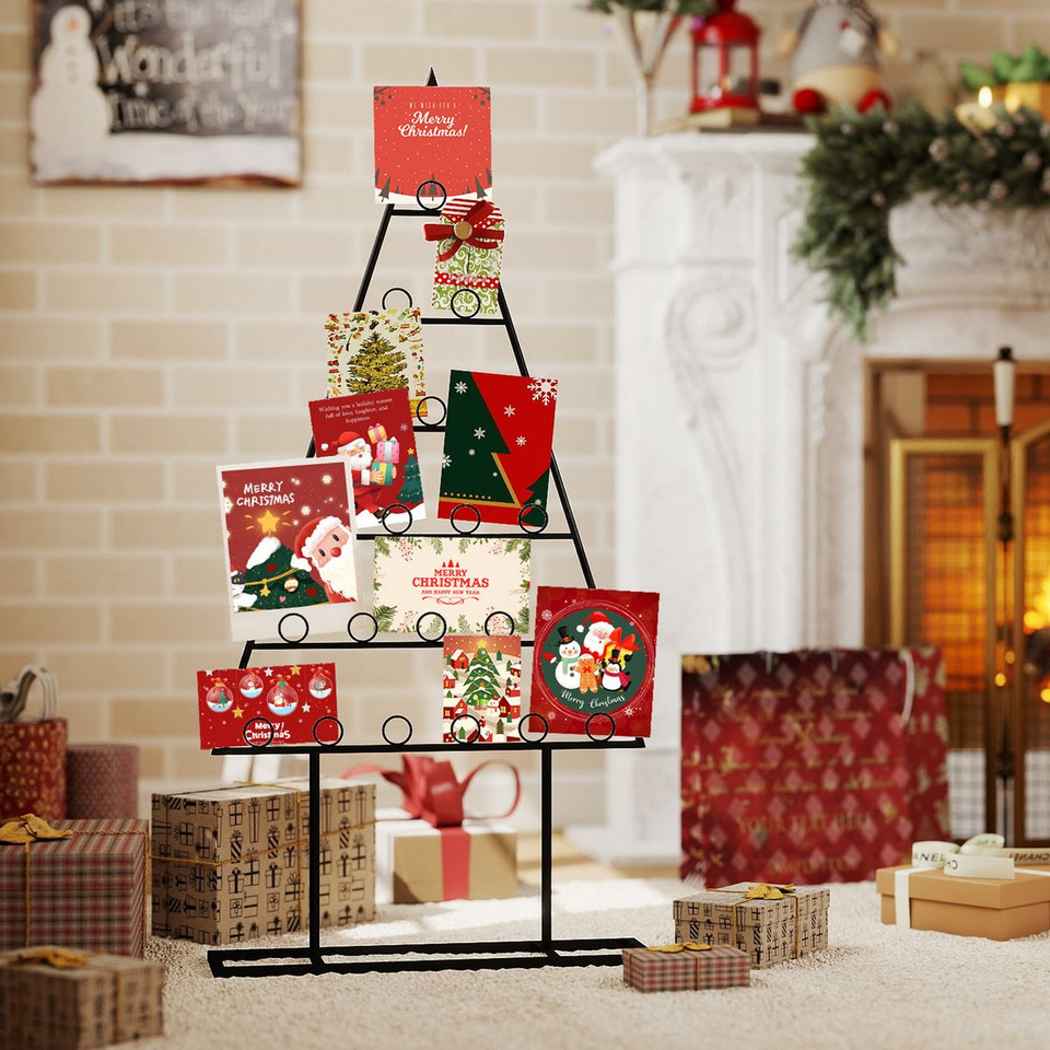 Christmas Tree Card Holders with Clips (Set of 2) product image