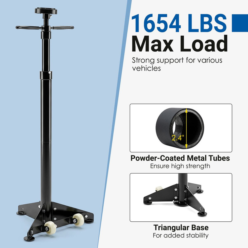 Underhoist Support Stand with Self-Locking Threaded Screw product image