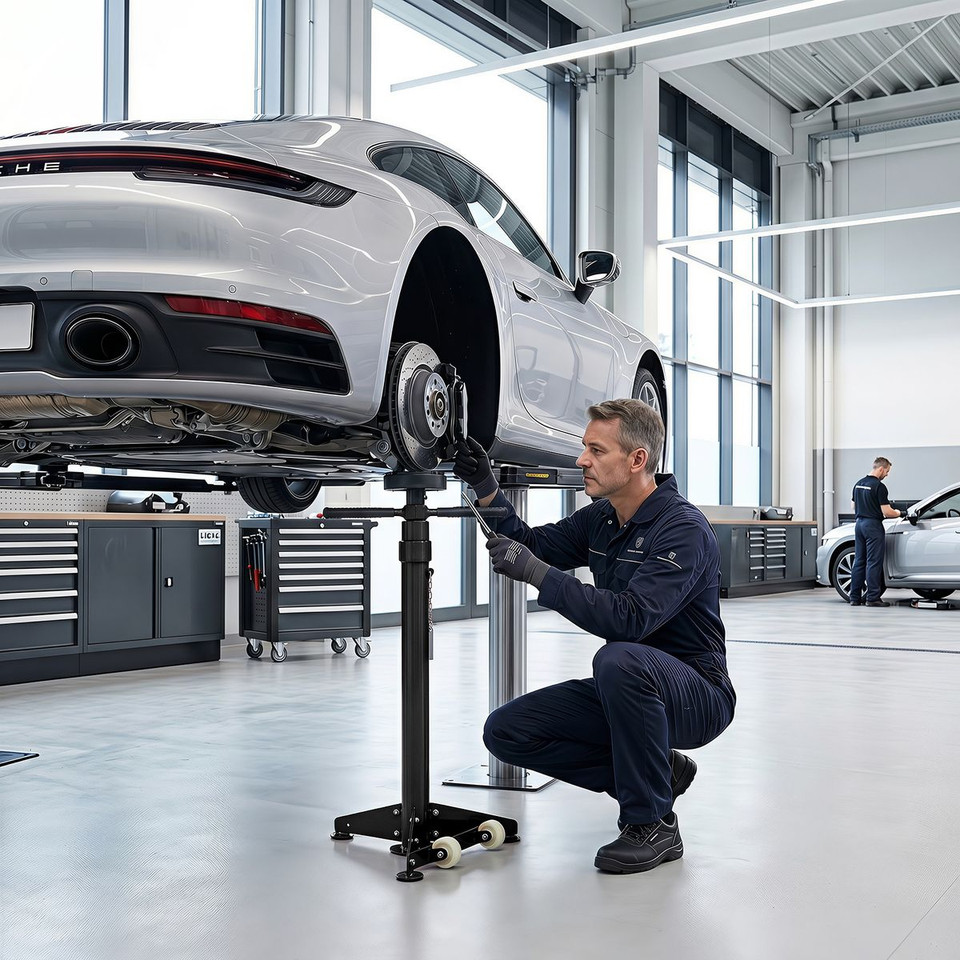 Underhoist Support Stand with Self-Locking Threaded Screw product image