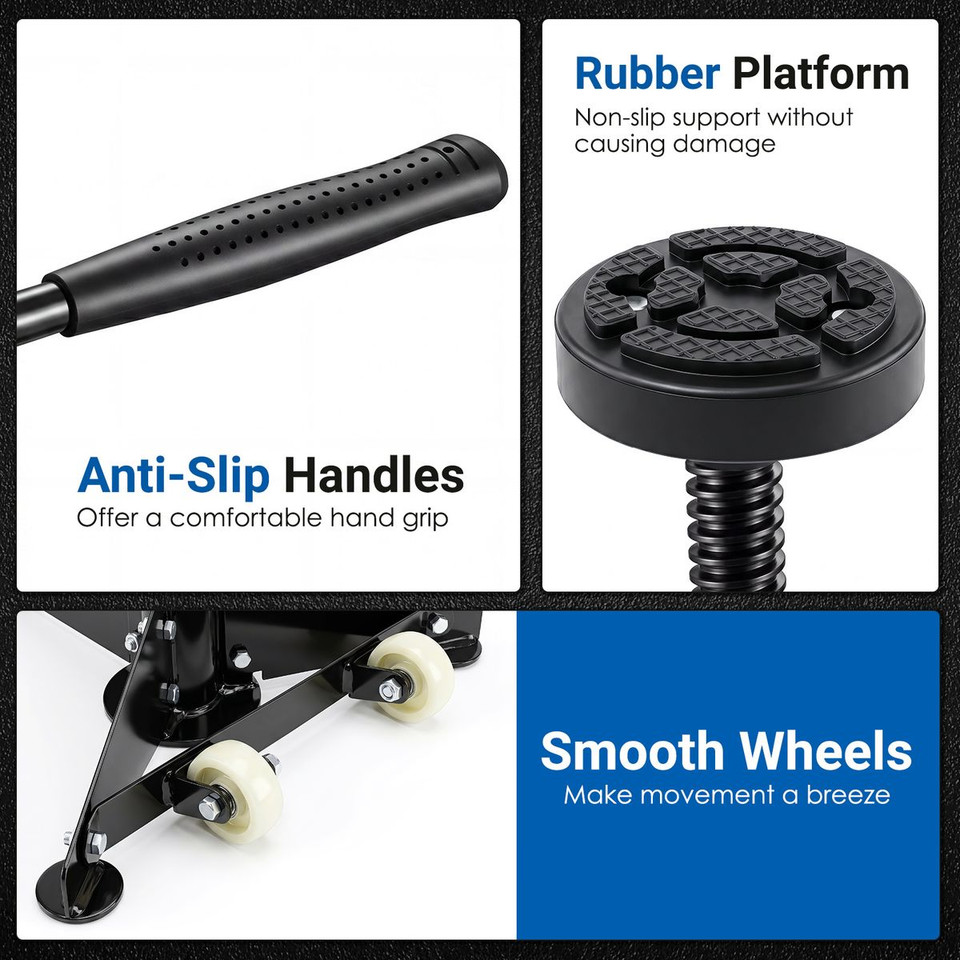 Underhoist Support Stand with Self-Locking Threaded Screw product image
