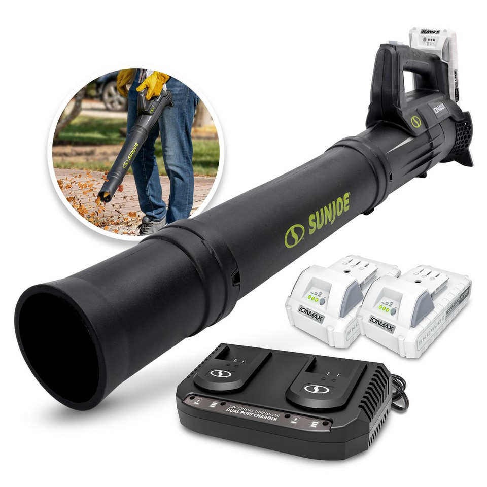 Sun Joe 24-Volt IONMAX Cordless Compact Turbine Jet Blower product image