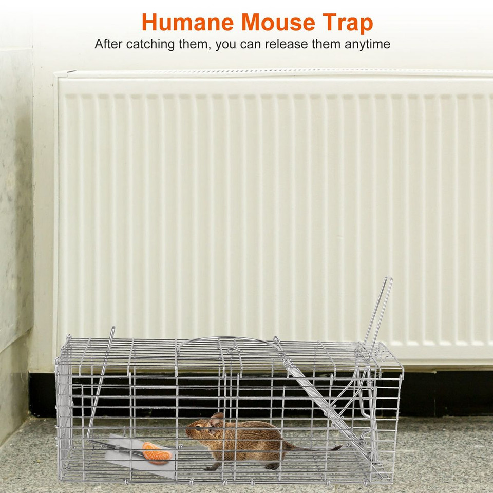 Foldable Humane Mouse and Rat Live-Catch Cage  product image