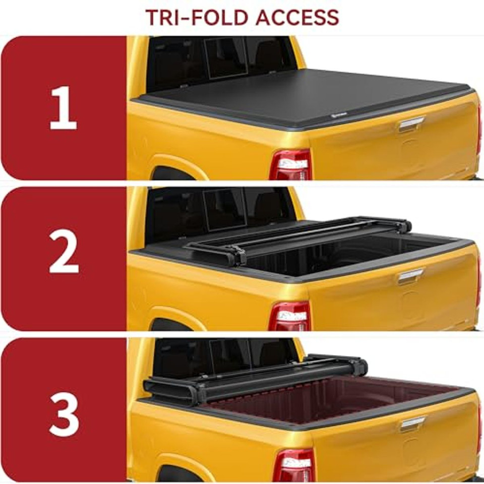Soft Tri-Fold Truck Bed Tonneau Cover product image
