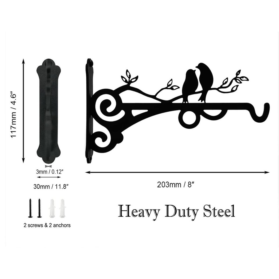 Decorative Wall Plant Hook with Unique Bird Design product image