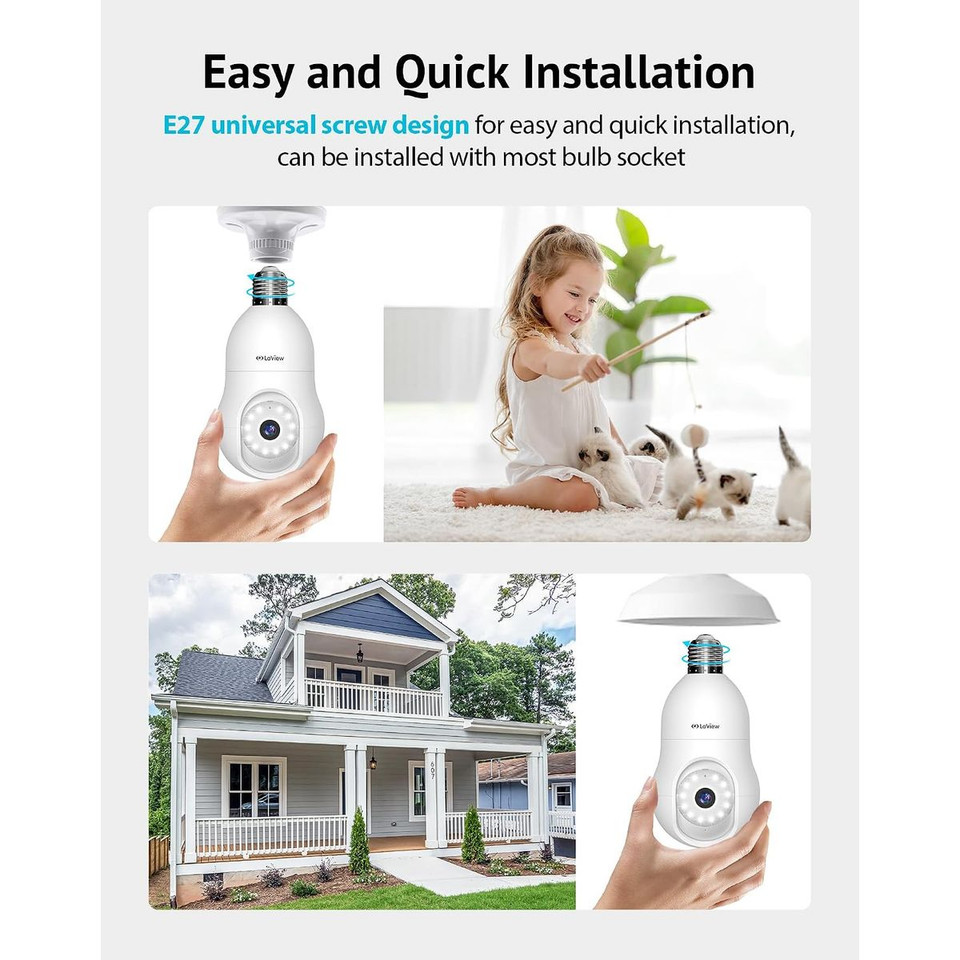 L2 Light Bulb Security Camera  product image