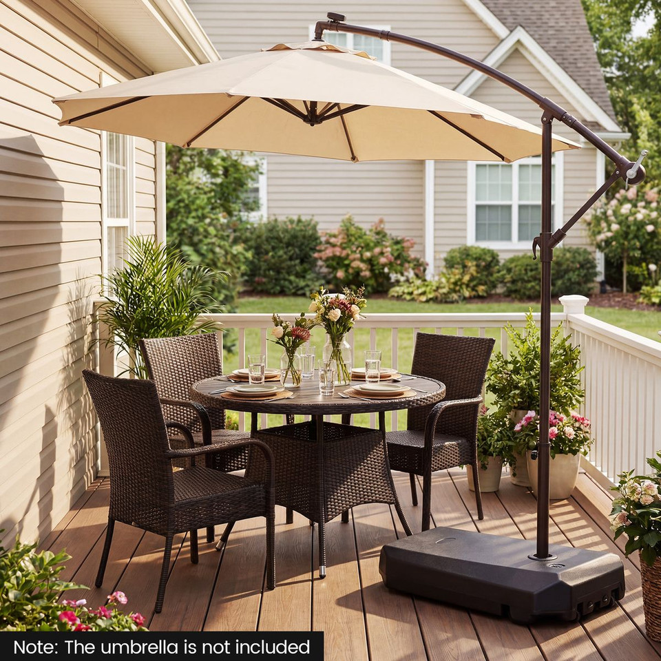 Cantilever Umbrella Base with Wheels and Cross Base  product image