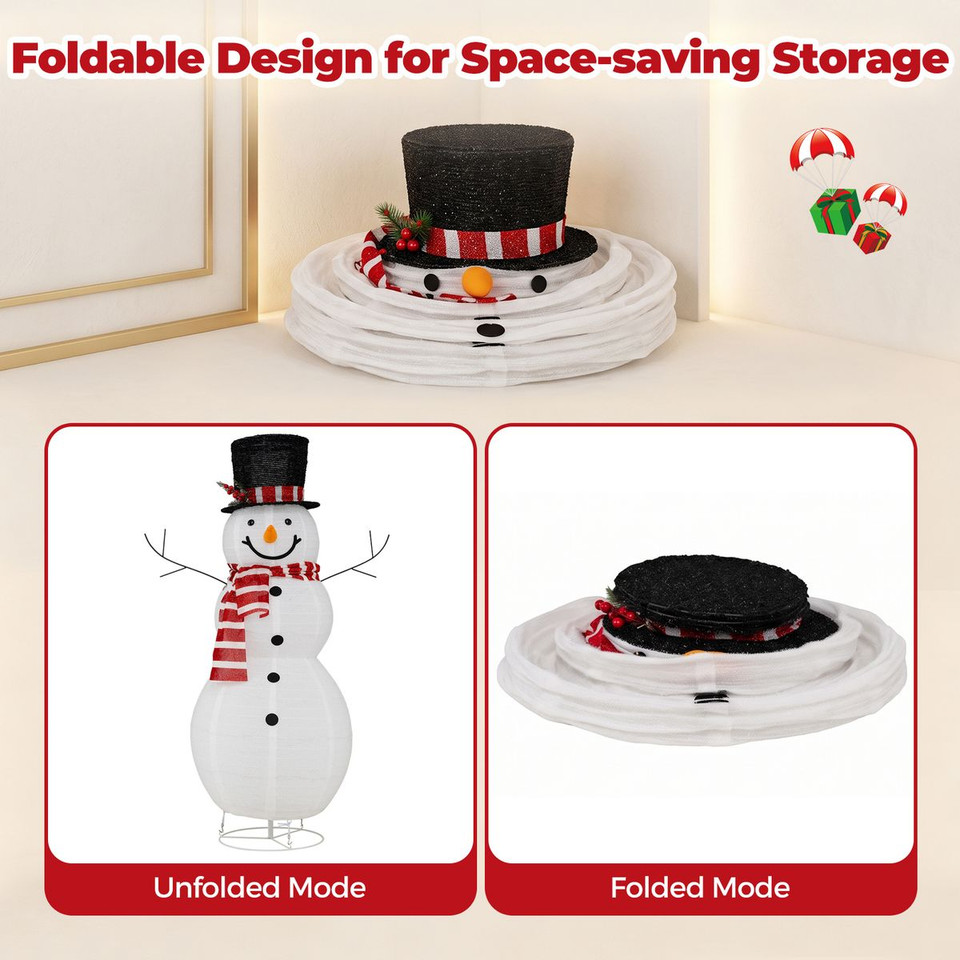 Lighted Christmas Snowman Decoration  product image