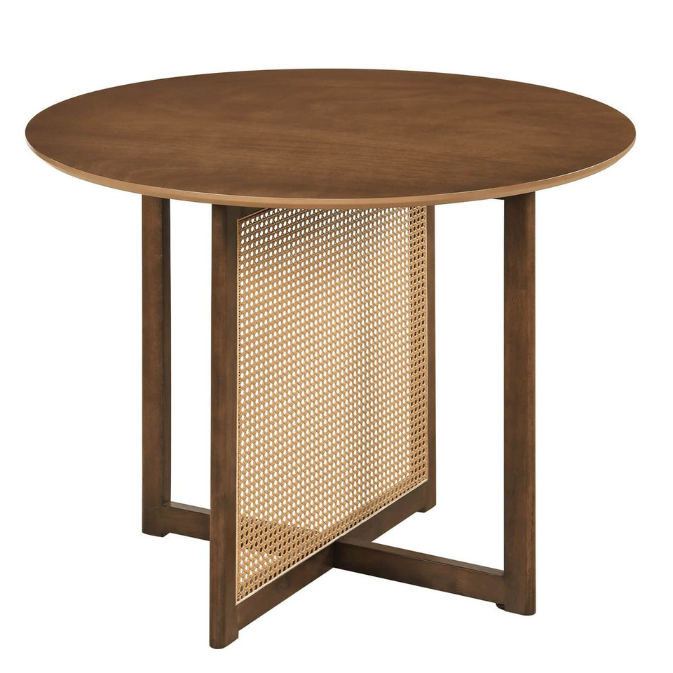 Round Dining Table with Cross Pedestal Base product image