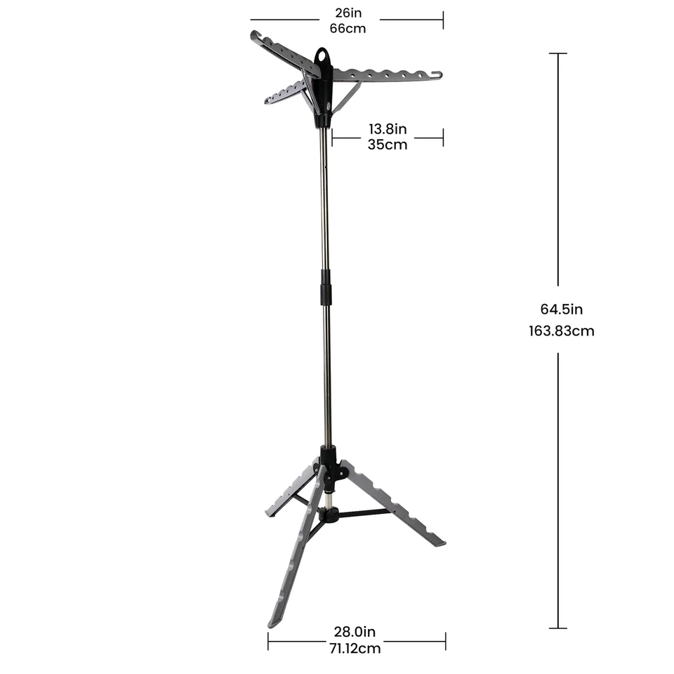 Drying Rack with Rotatable Arms product image