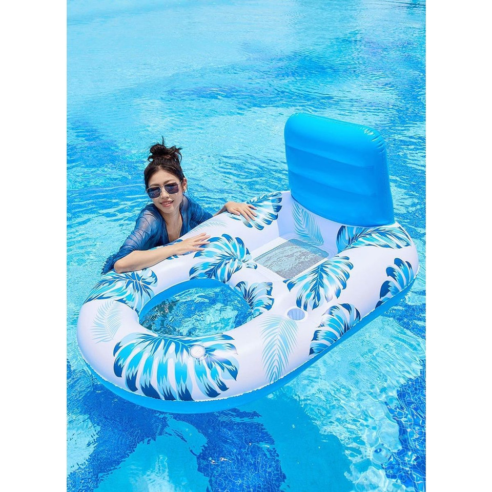 Tropical Print Pool Chair Float product image