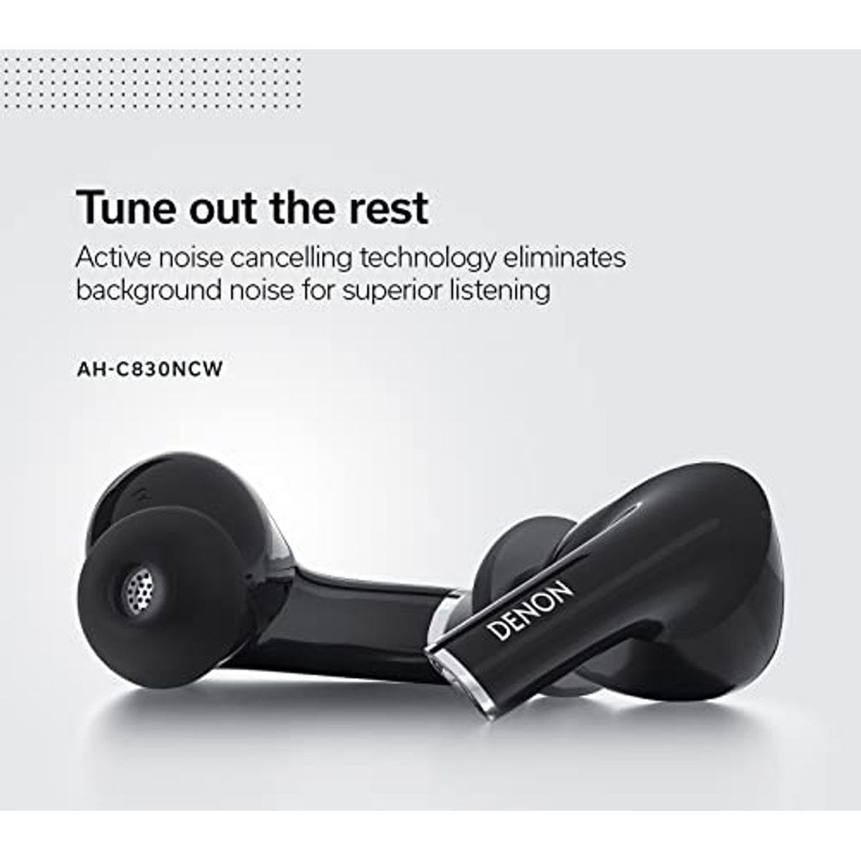 Denon Active Noise Cancelling Earbuds with Mic  product image
