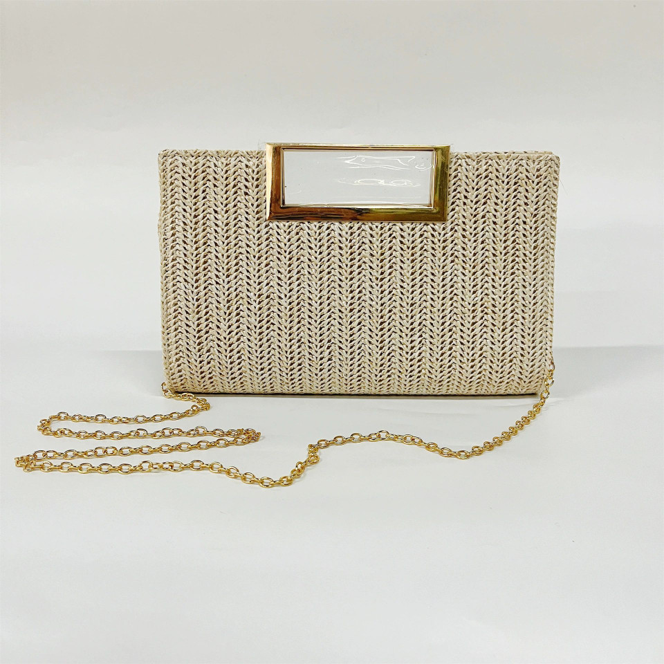 Summer Straw Evening Clutch product image